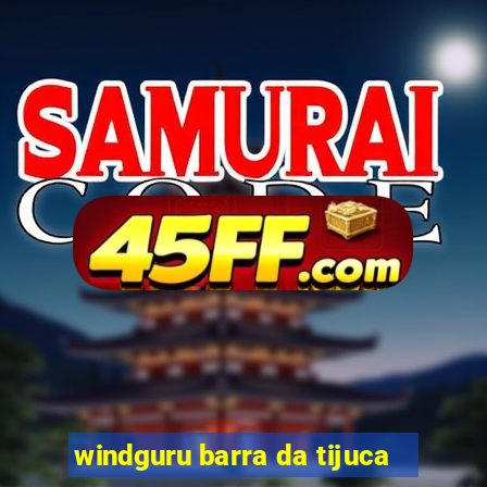 windguru barra da tijuca